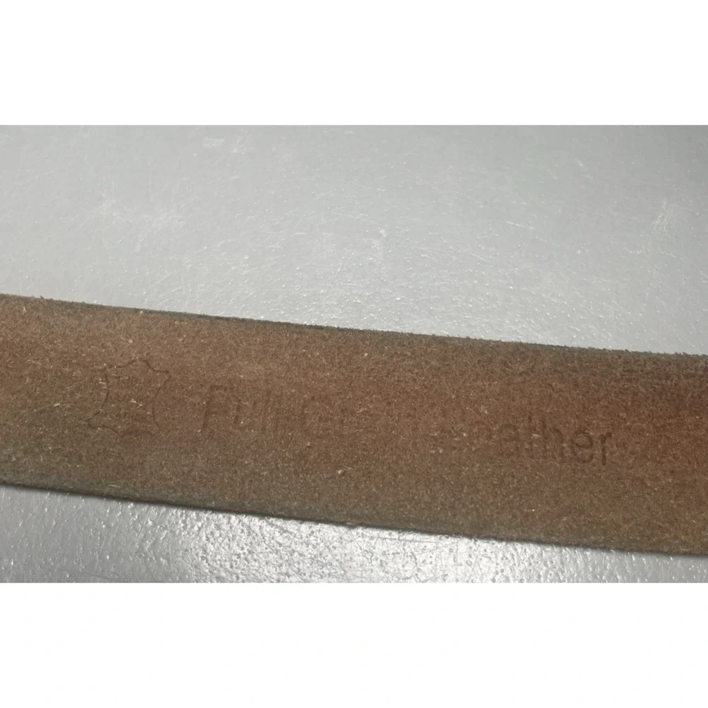 Men's‎ Full Grain Leather Thick Belt Size 40